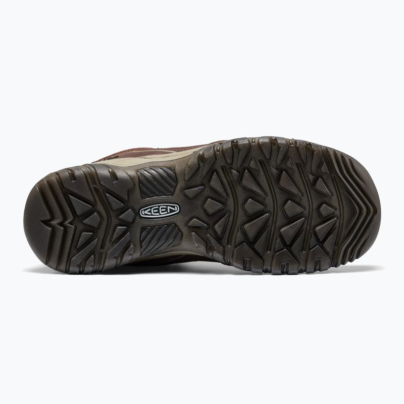 Încălțăminte de trekking pentru bărbați KEEN Targhee IV Mid Wp java/bridnle 4