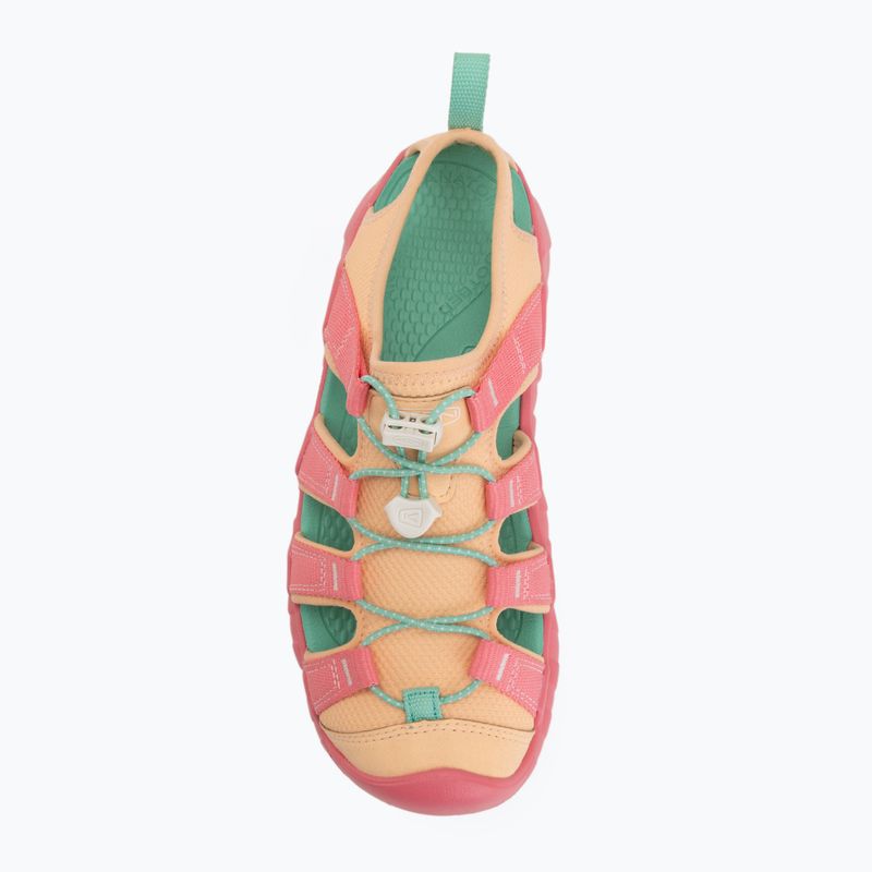 Sandale pentru copii KEEN Hyperport H2 pink lemonade/peach fuzz 5