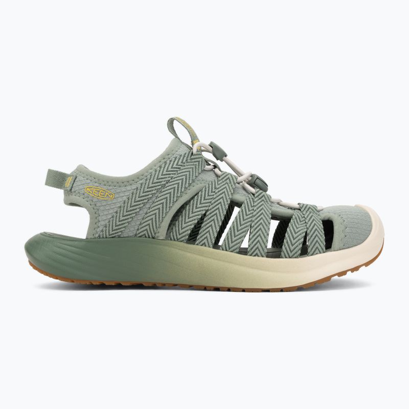Sandale pentru femei KEEN Whisper Lite lily pad/cream gold 2