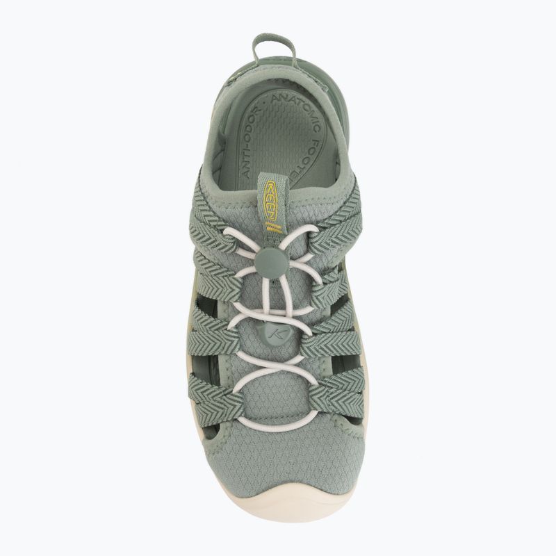 Sandale pentru femei KEEN Whisper Lite lily pad/cream gold 5