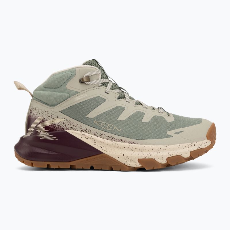 Încălțăminte de trekking pentru femei KEEN Targhee Apex Mid Wp lilly pad/fig 2