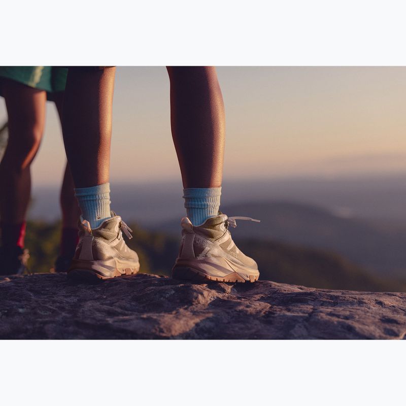Încălțăminte de trekking pentru femei KEEN Targhee Apex Mid Wp lilly pad/fig 7
