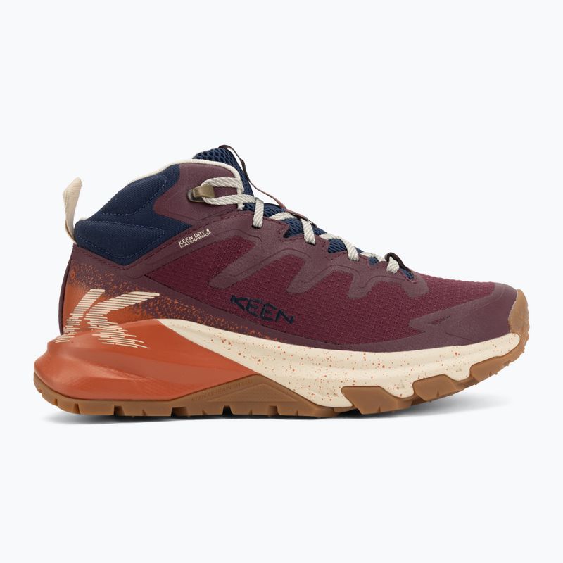 Încălțăminte de trekking pentru femei KEEN Targhee Apex Mid Wp fig/burnt brick 2