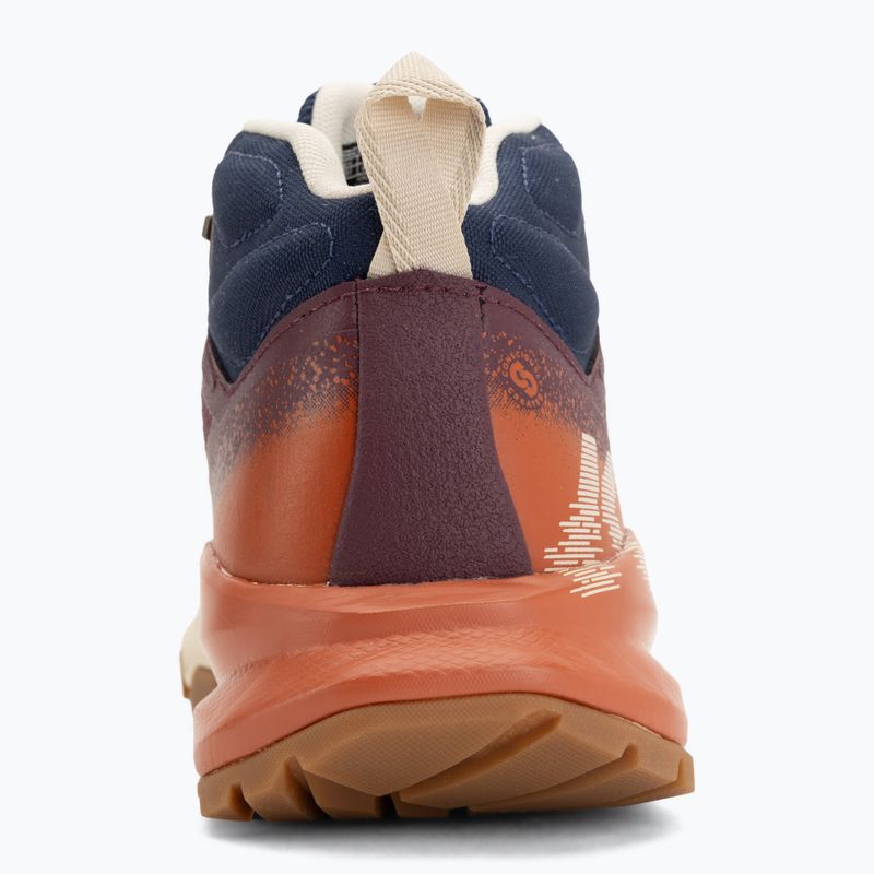 Încălțăminte de trekking pentru femei KEEN Targhee Apex Mid Wp fig/burnt brick 6