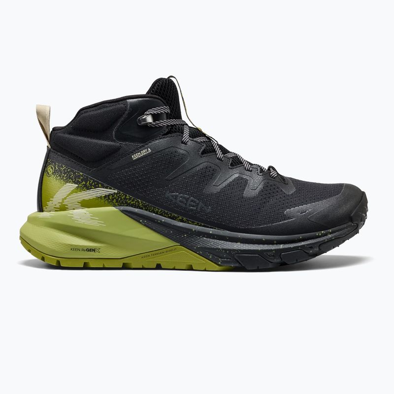 Încălțăminte de trekking pentru bărbați KEEN Targhee Apex Mid Wp black/golden cypress 2