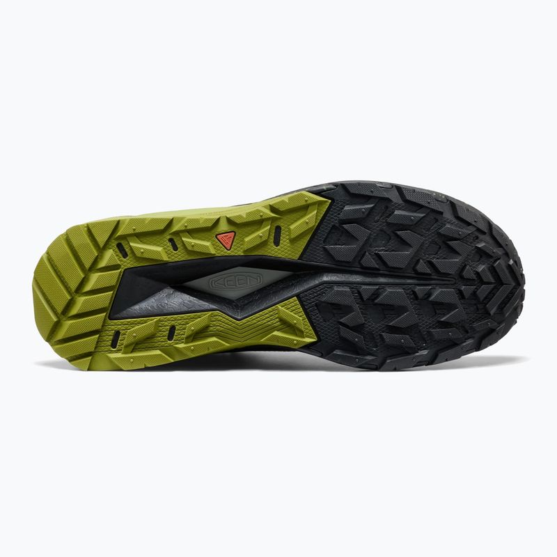 Încălțăminte de trekking pentru bărbați KEEN Targhee Apex Mid Wp black/golden cypress 4