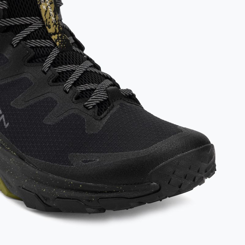 Încălțăminte de trekking pentru bărbați KEEN Targhee Apex Mid Wp black/golden cypress 7