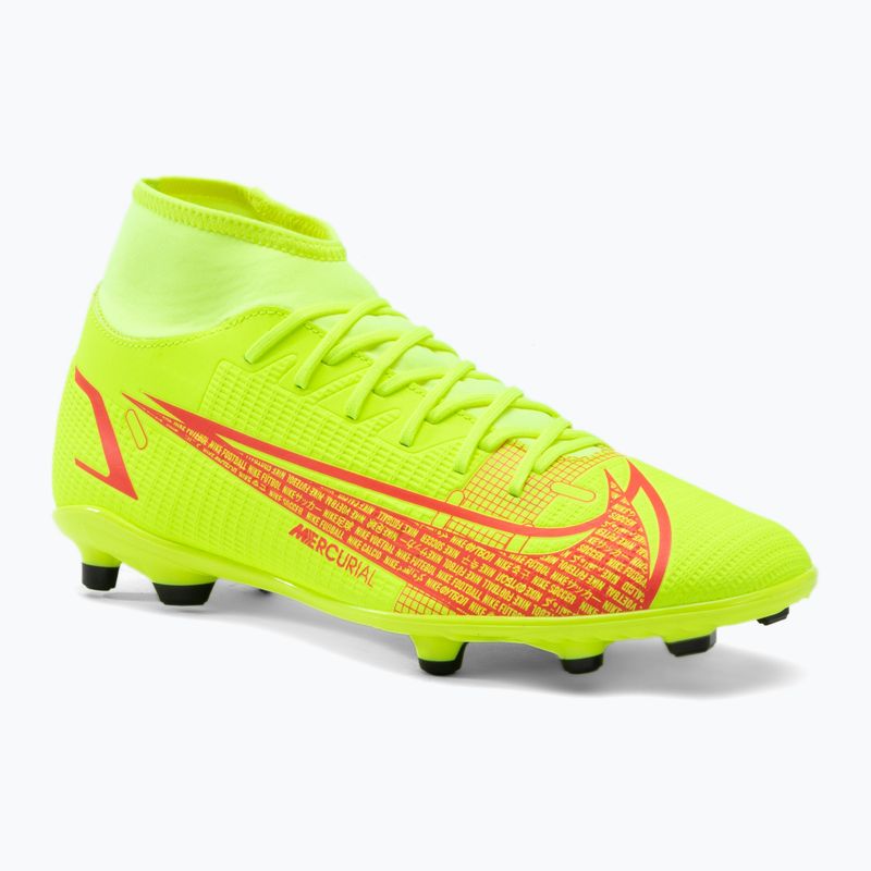 Ghete de fotbal pentru bărbați Nike Superfly 8 Club FG/MG galben CV0852-760