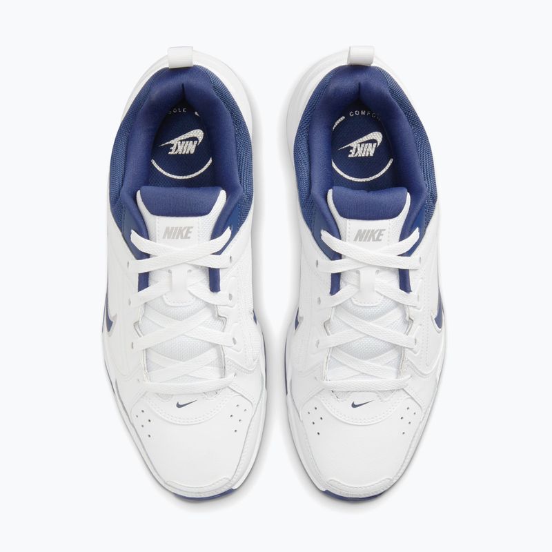 Încălțăminte de antrenament pentru bărbați Nike Defy All Day white/metallic silver/midnight navy 5