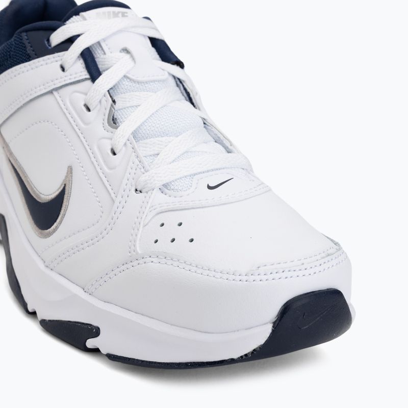 Încălțăminte de antrenament pentru bărbați Nike Defy All Day white/metallic silver/midnight navy 7