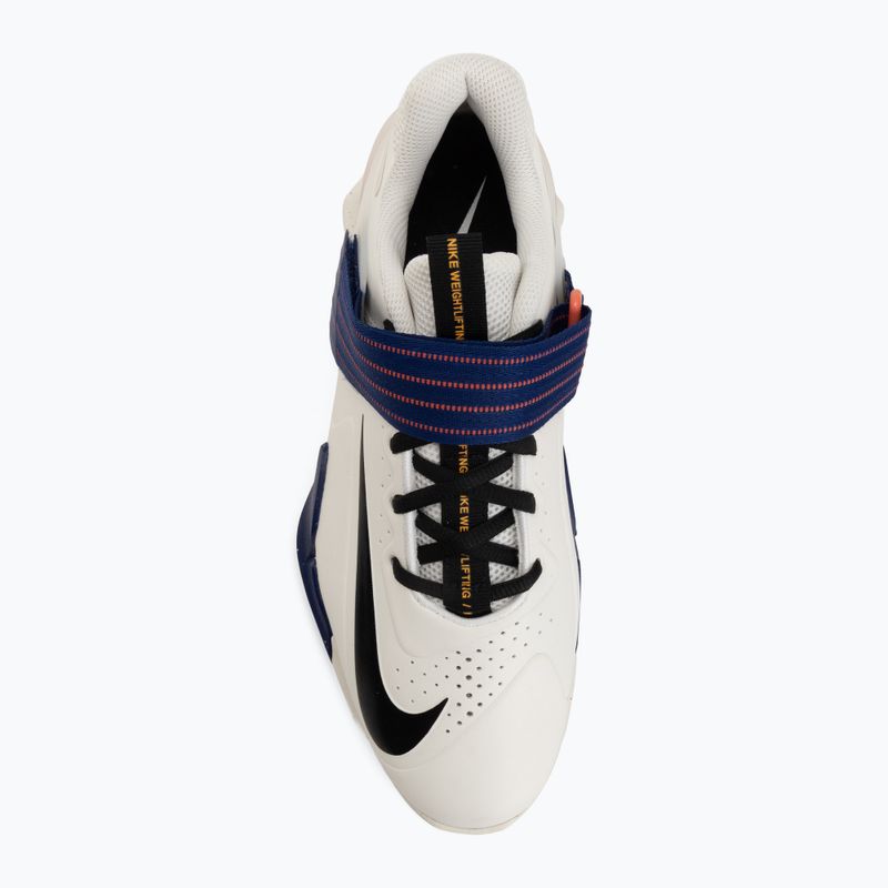 Încălțăminte de ridicat greutăți Nike Savaleos sail/deep royal blue/magic ember/black 5