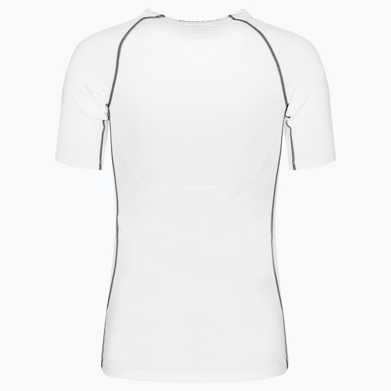 Tricou de antrenament pentru bărbați Nike Np Df Tight Top Ss, alb, DD1992-100 2