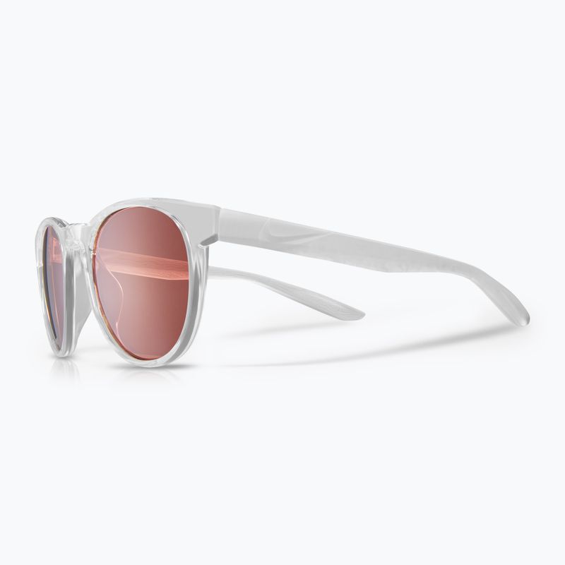 Ochelari de soare pentru copii Nike Horizon Ascent S clear/pink 5