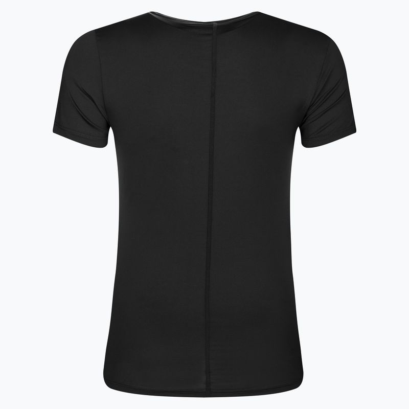 Tricou de antrenament pentru femei Nike One Df Ss Slim Top, negru, DD0626-010 2