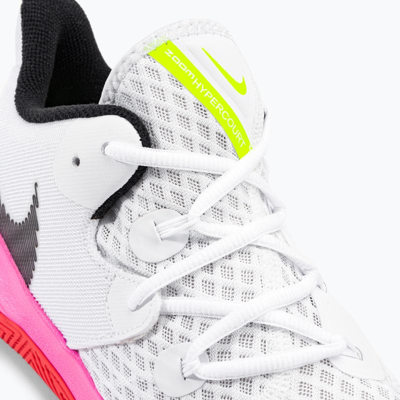 Pantofi de volei Nike Zoom Hyperspeed Court SE alb/negru/crimson aprins 8