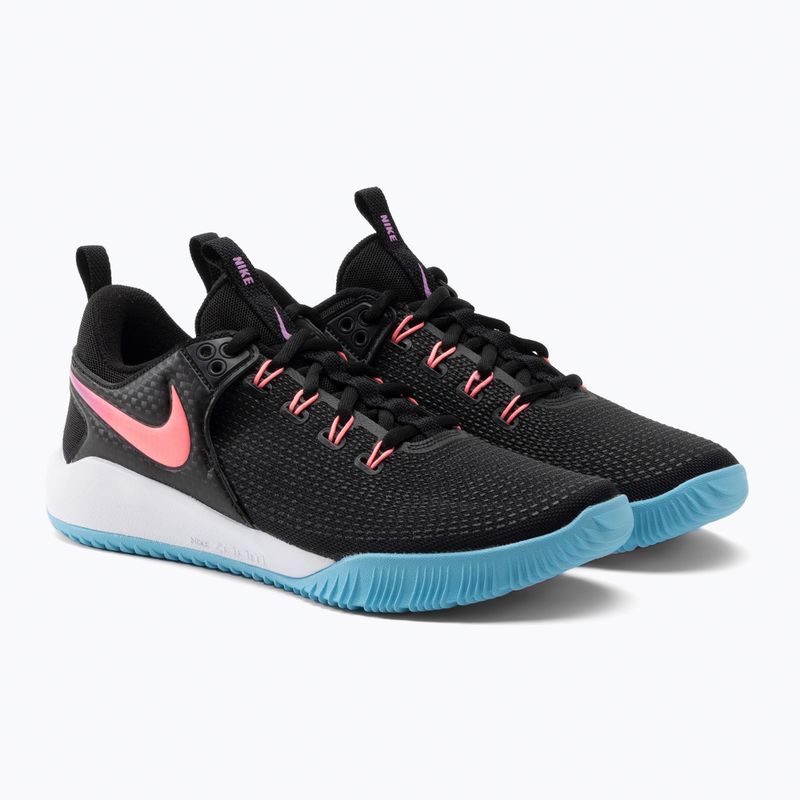 Nike Air Zoom Hyperace 2 LE pantofi de volei negru / roz DM8199-064 5