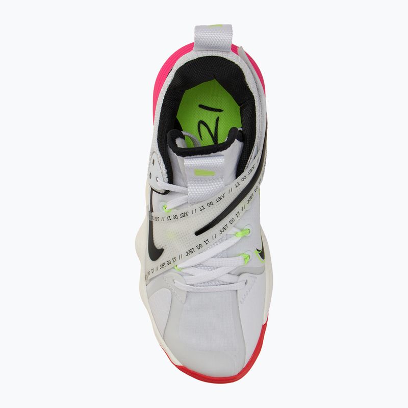 Încălțăminte de volei Nike React Hyperset SE white/pink 5