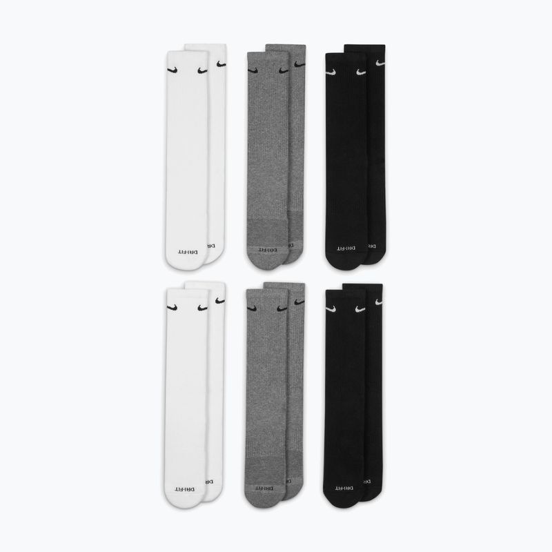 Șosete pentru bărbați Nike Everyday Plus Cushioned Crew 6 perechi multicolor/965
