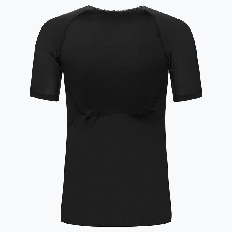 Tricou de antrenament pentru bărbați Nike Np Df Tight Top Ss, negru, DD1992-010 2