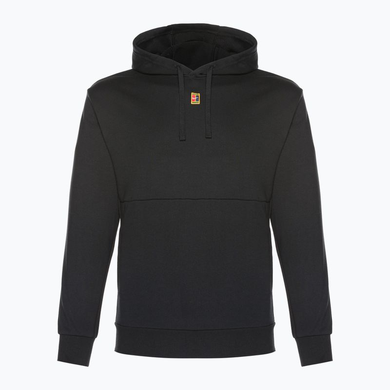 Bluză de tenis pentru bărbați Nike Court Fleece Hoodie black