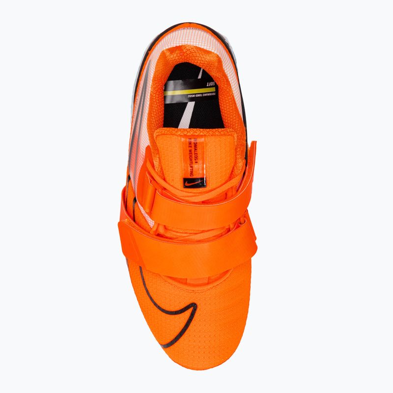 Încălțăminte de ridicare greutăți  Nike Romaleos 4 orange/black/white 5