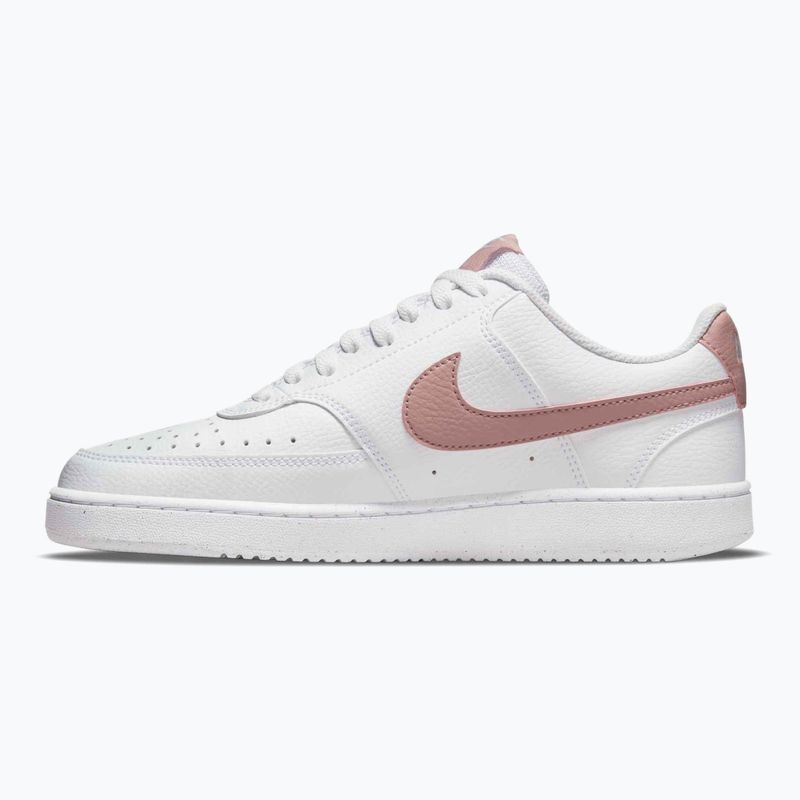 Încălțăminte pentru femei Nike Court Vision Low Next Nature white/pink oxford 2