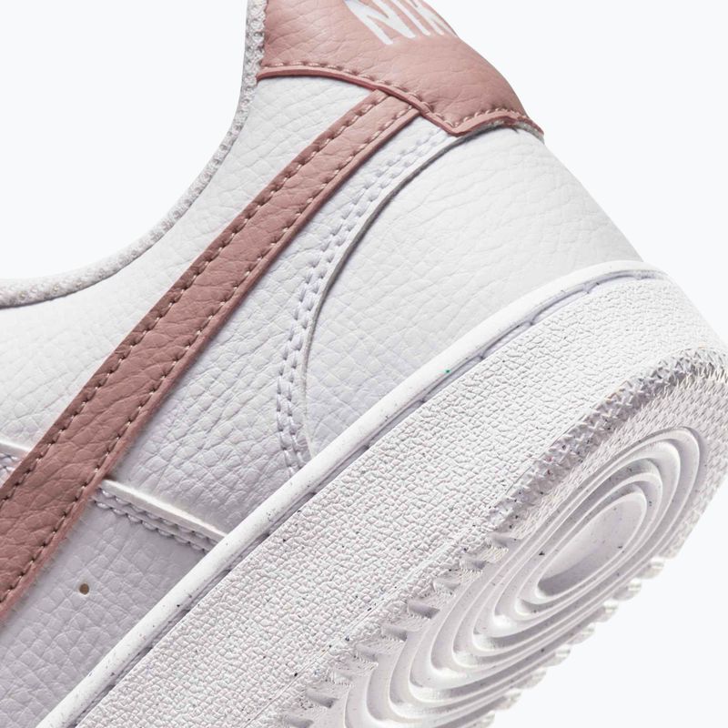 Încălțăminte pentru femei Nike Court Vision Low Next Nature white/pink oxford 8