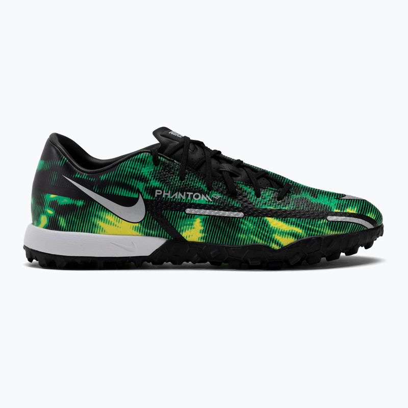 Nike Phantom GT2 Academy SW SW TF bărbați ghete de fotbal negru DM0725-003 2