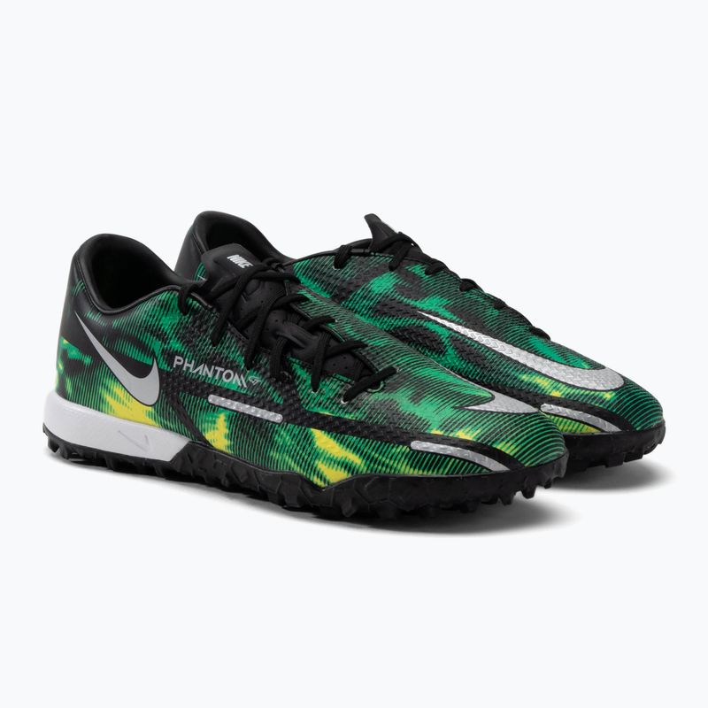Nike Phantom GT2 Academy SW SW TF bărbați ghete de fotbal negru DM0725-003 5