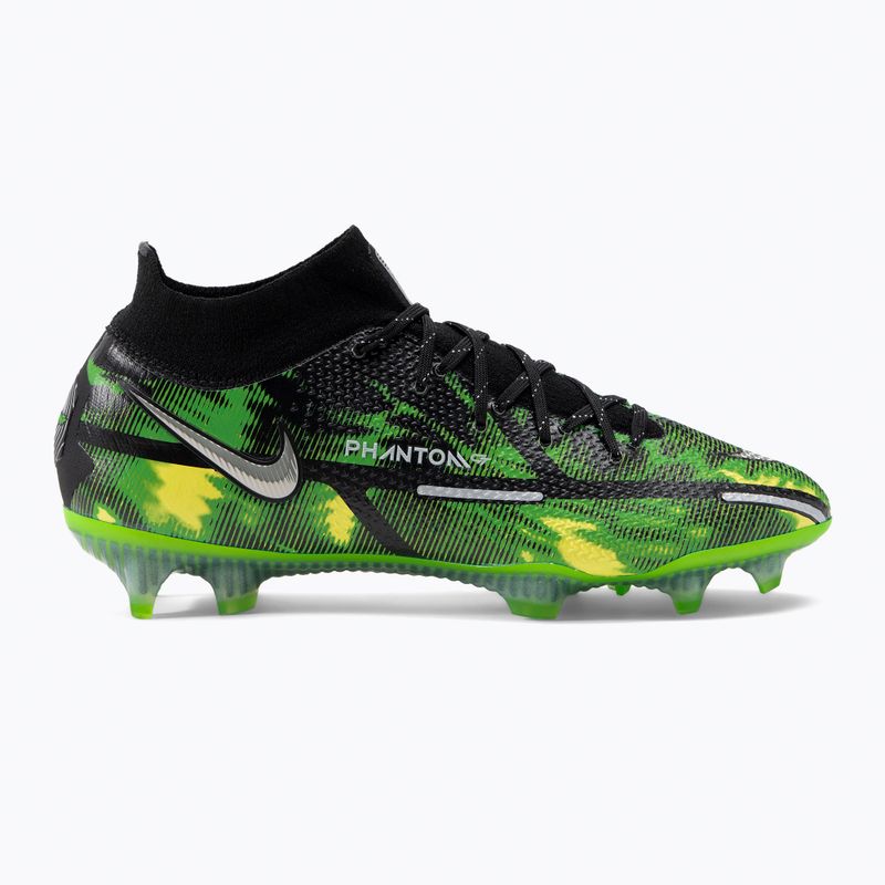 Bărbați Nike Phantom GT2 Elite DF SW SW FG ghete de fotbal negru DM0731-003 2