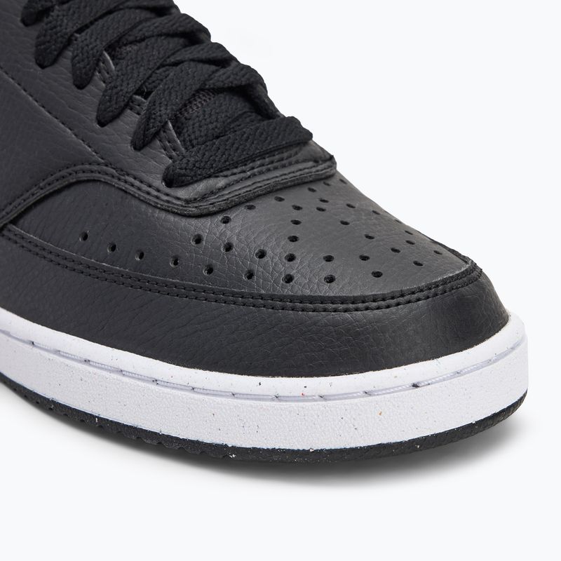 Încălțăminte pentru bărbați Nike Court Vision Mid Next Nature black/black/white 7