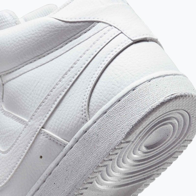 Încălțăminte pentru bărbați Nike Court Vision Mid Next Nature white/white/white 9