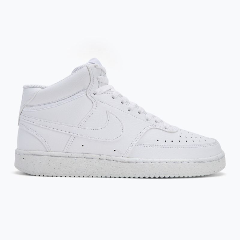 Încălțăminte pentru bărbați Nike Court Vision Mid Next Nature white/white/white 2