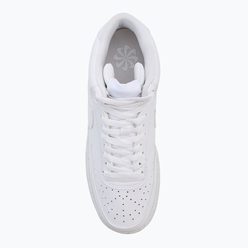 Încălțăminte pentru bărbați Nike Court Vision Mid Next Nature white/white/white 5