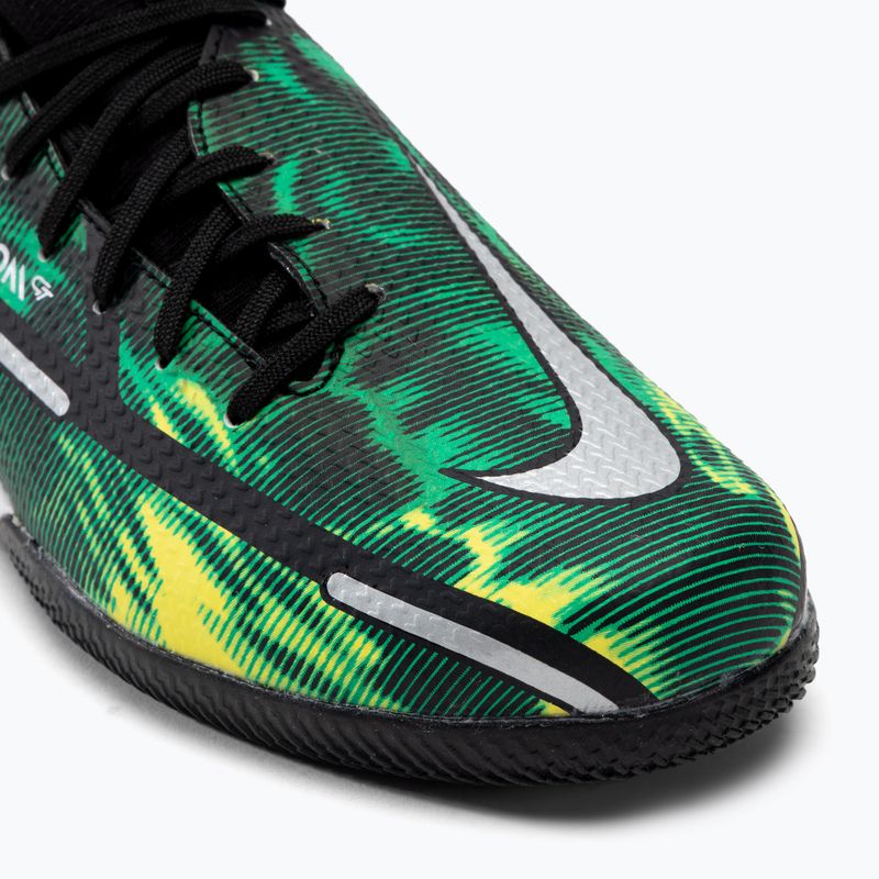 Nike Phantom GT2 Academy DF SW SW IC Jr copii ghete de fotbal verde DM0740-003 7