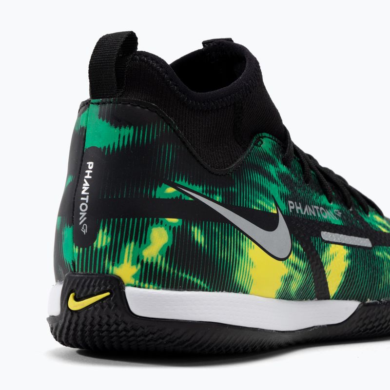 Nike Phantom GT2 Academy DF SW SW IC Jr copii ghete de fotbal verde DM0740-003 8