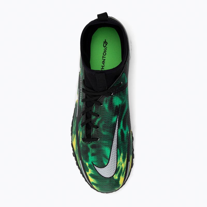 Nike Phantom GT2 Academy DF SW SW TF Jr ghete de fotbal pentru copii negru DM0741-003 6