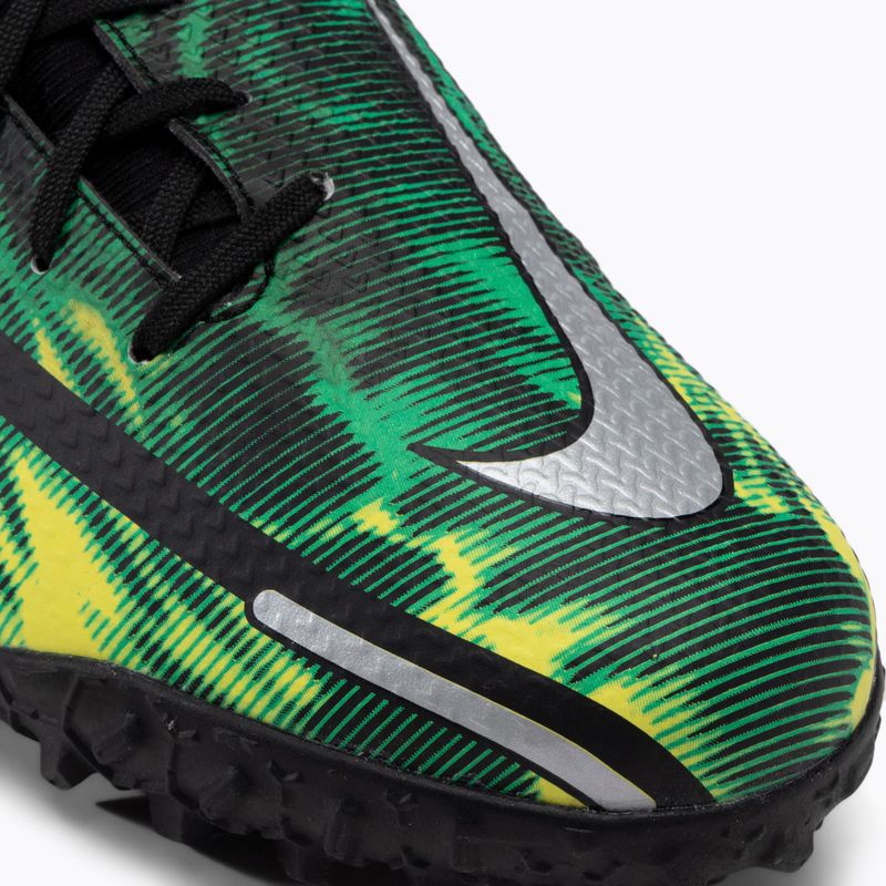Nike Phantom GT2 Academy DF SW SW TF Jr ghete de fotbal pentru copii negru DM0741-003 7