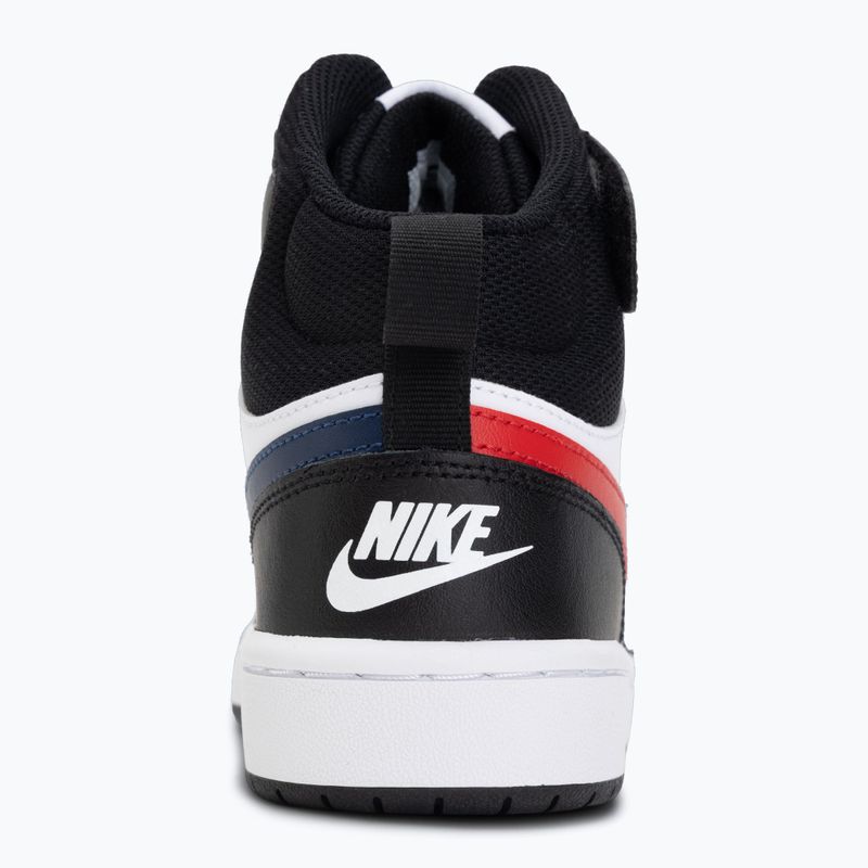 Încălțăminte  Nike Court Borough Mid 2 white/white/black/university red 6