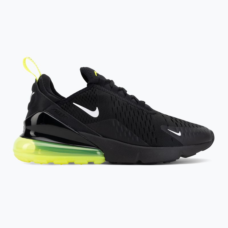 Încălțăminte pentru bărbați Nike Air Max 270 black/volt/reflect silver/white 2