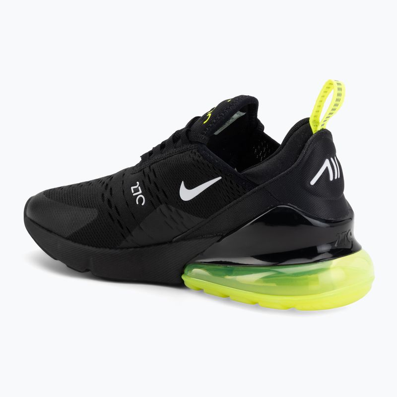 Încălțăminte pentru bărbați Nike Air Max 270 black/volt/reflect silver/white 3