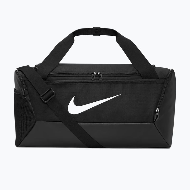Geantă de antrenament Nike Brasilia 95 l game royal/black/metallic silver