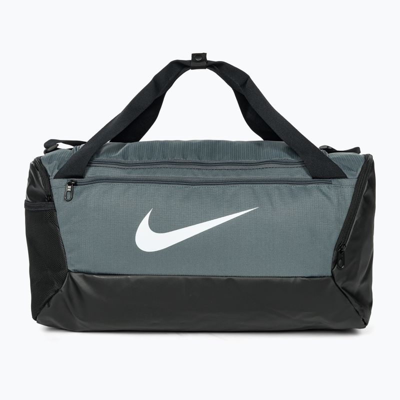 Geantă de antrenament Nike Brasilia 9.5 41 l grey/black/white