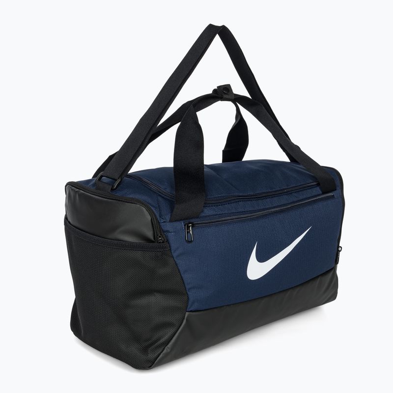 Geantă de antrenament Nike Brasilia 9.5 41 l navy/black/white 2