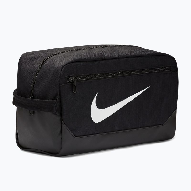 Geantă pentru încălțăminte Nike Brasilia 9.5 11 l black/black/white 2