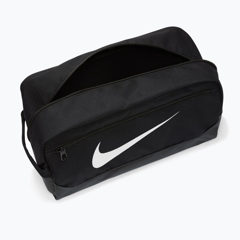 Geantă de antrenament Nike Brasilia 9.5 11 l black/black/white 4