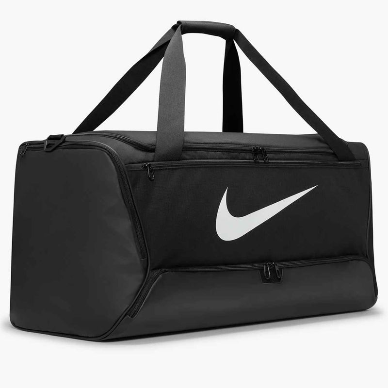 Geantă de antrenament Nike Brasilia 9.5 black/black/white 2