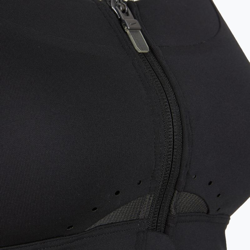 Sutien de antrenament Nike Alpha High-Support Zip-Front black/black/dark smoke grey/dark smoke grey 10