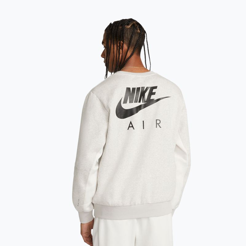 Bluză pentru bărbați Nike Air light iron ore/heather/phantom/black 3