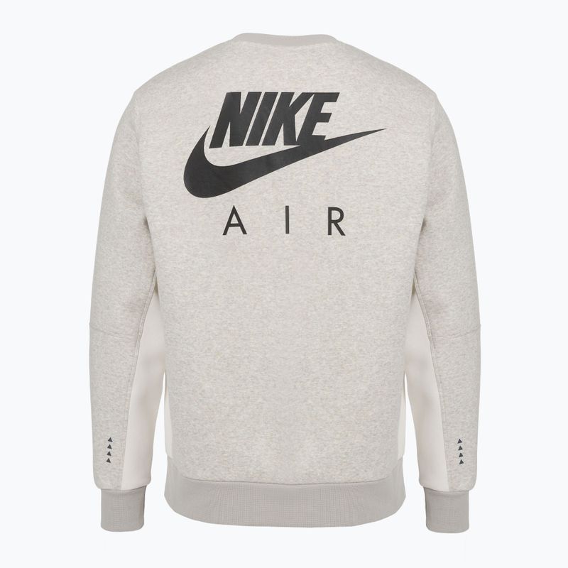 Bluză pentru bărbați Nike Air light iron ore/heather/phantom/black 7